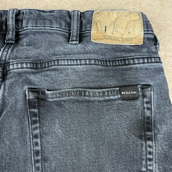 PS Paul Smith Jeans Men's‎ 30 Tapered Fit Black Wash Organic Cotton Denim GOTS - Picture 9 of 13